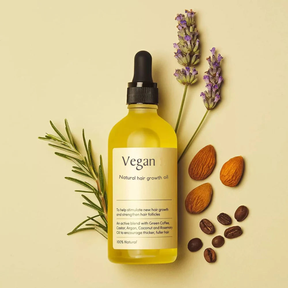 Avora Natural Vegan Hair Growth Oil